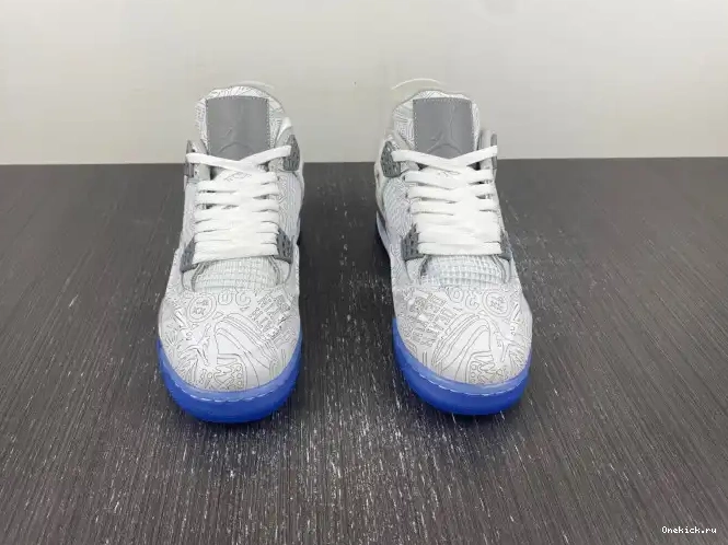One Kick Jordan Laser 4 Anniversary Retro 30th 705333-105 0609